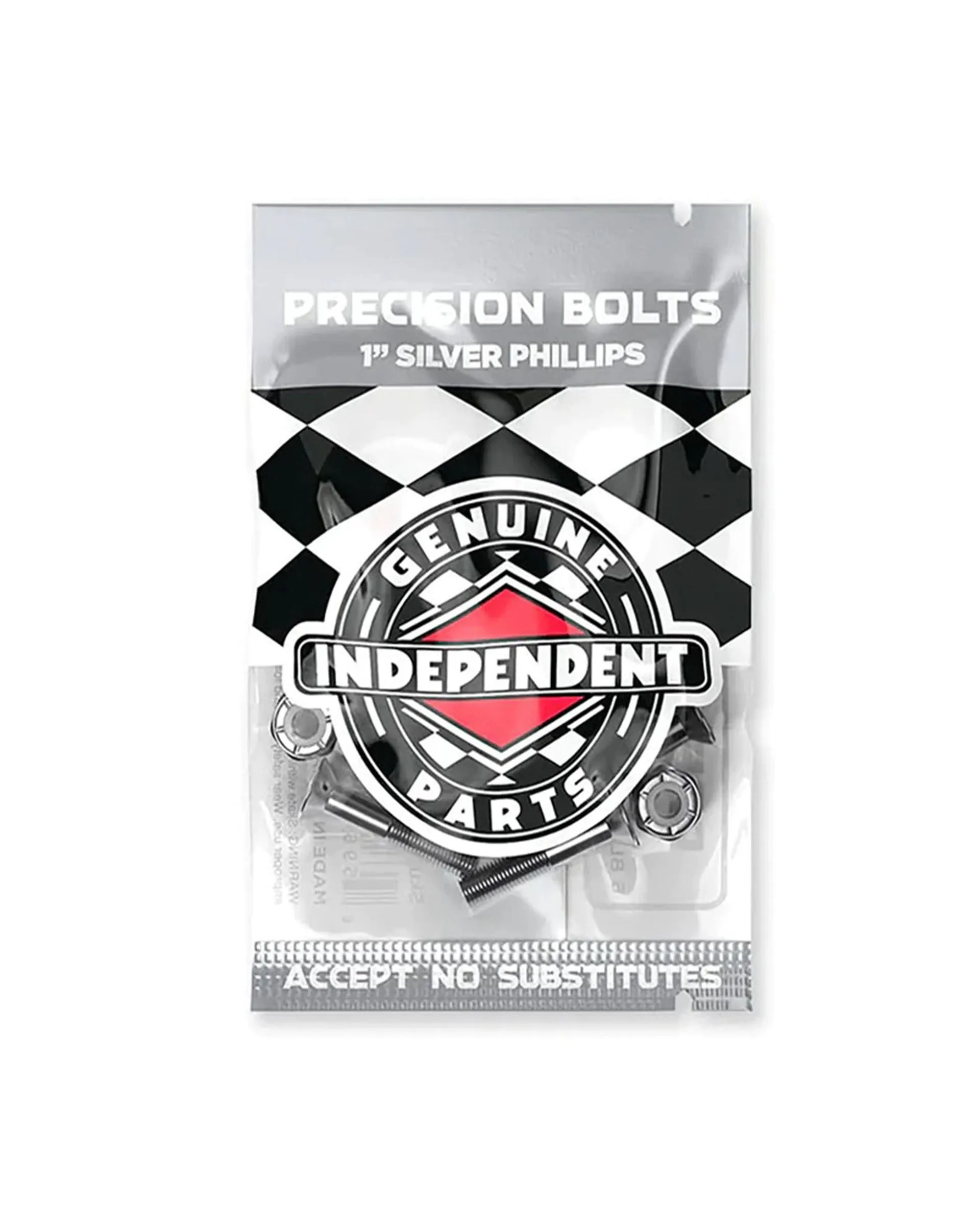 Genuine Parts 1" Silver Precision Bolts