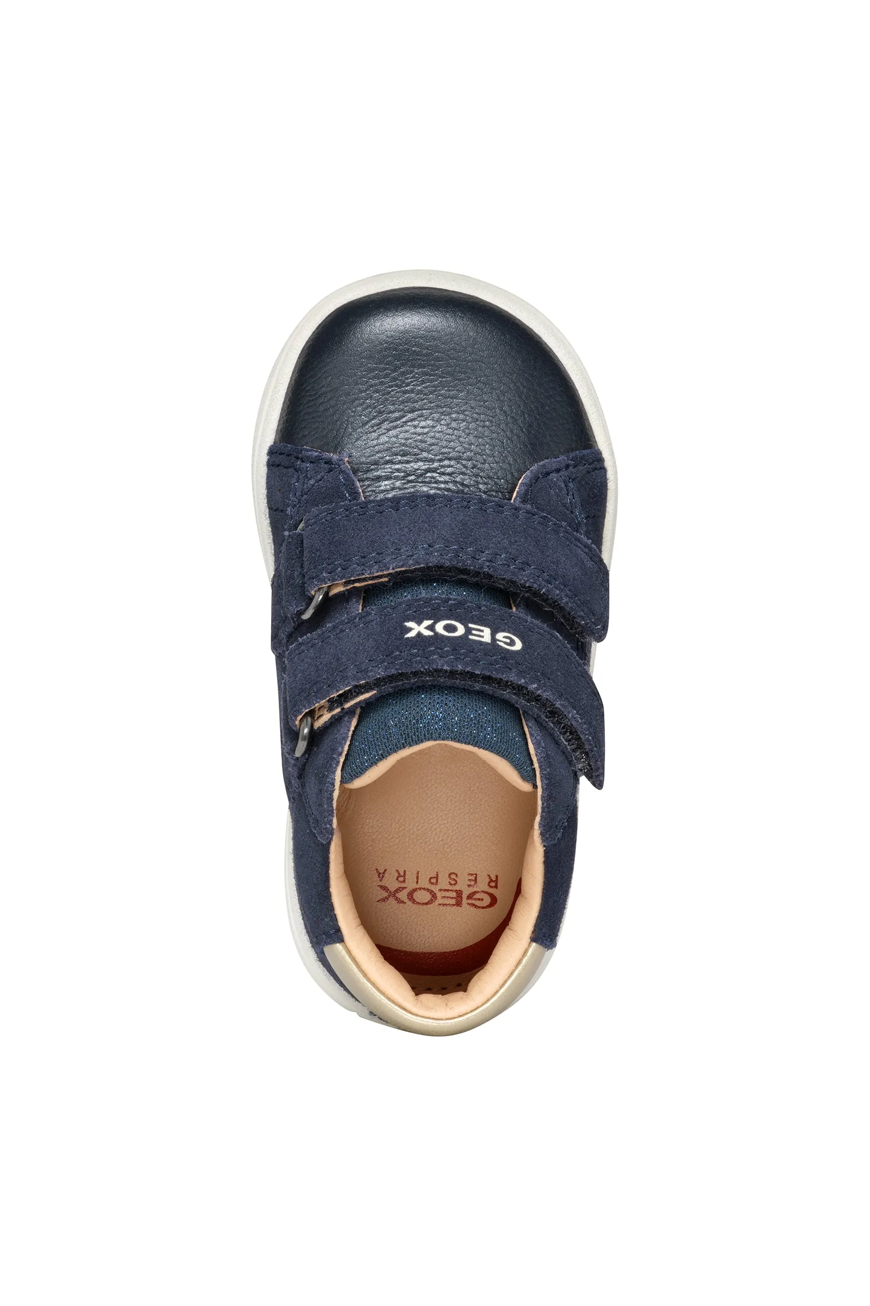 Geox Baby Shoes | Biglia | Navy & Platium