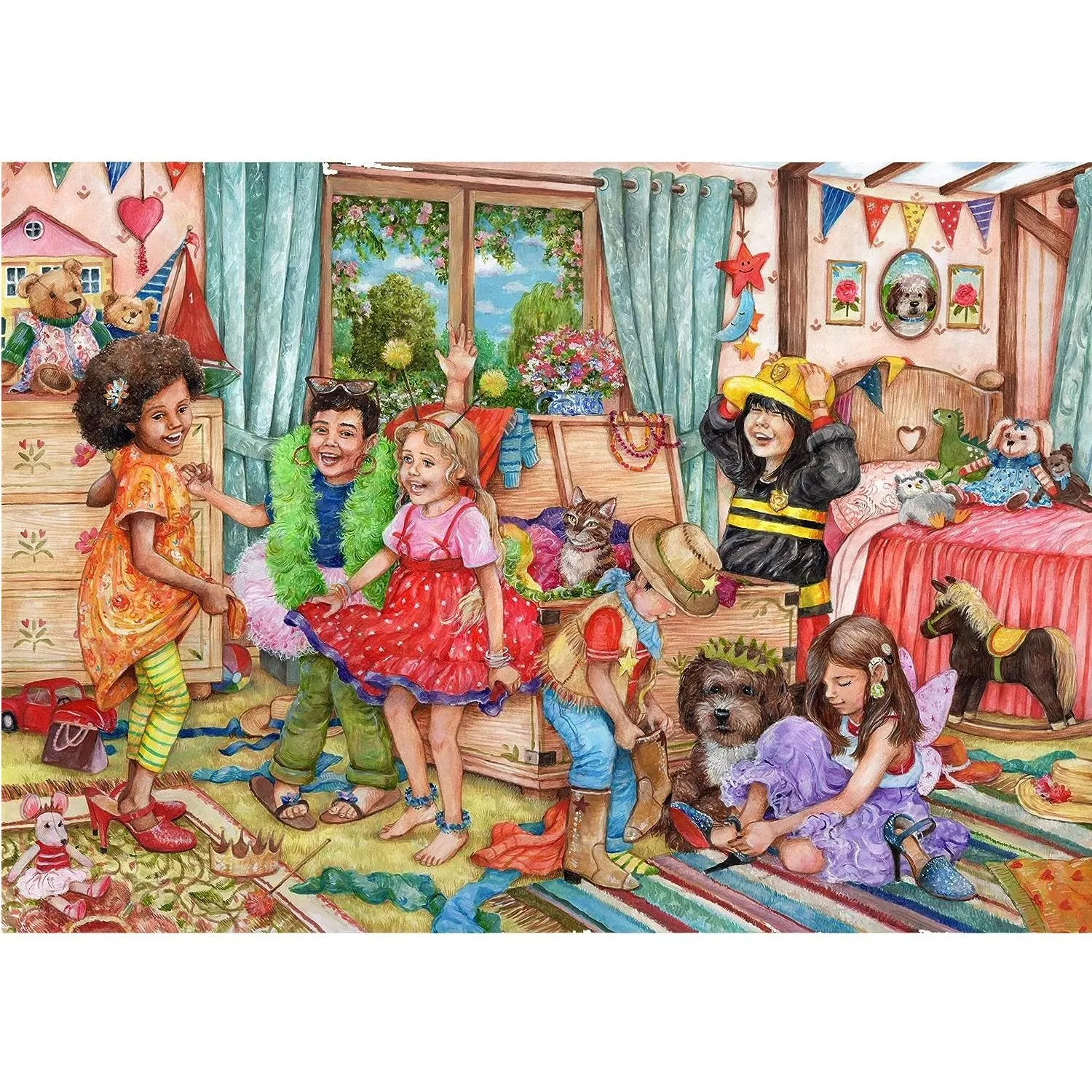 Gibson Games 500 Piece Fancy Dress Fun Jigsaw Puzzle