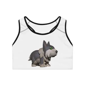 Grey Dog Sports Bra (AOP)