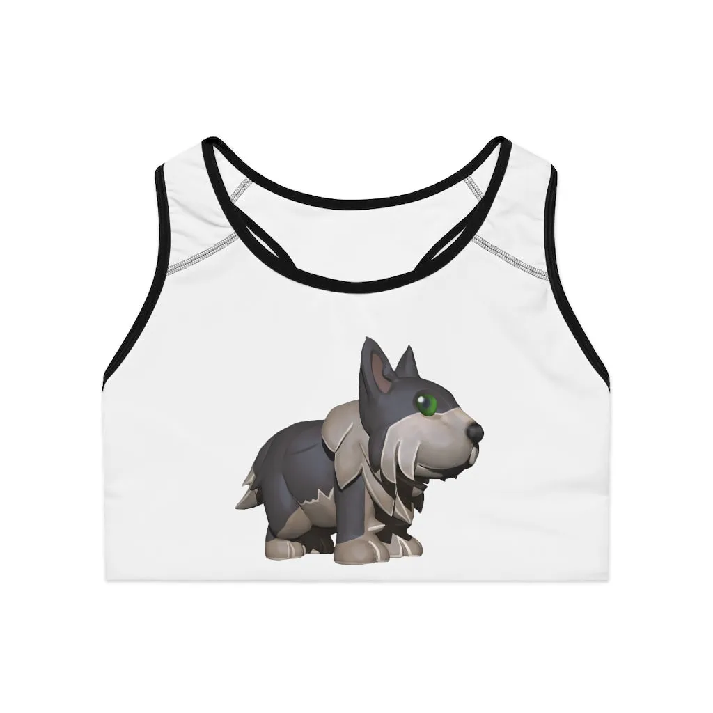 Grey Dog Sports Bra (AOP)