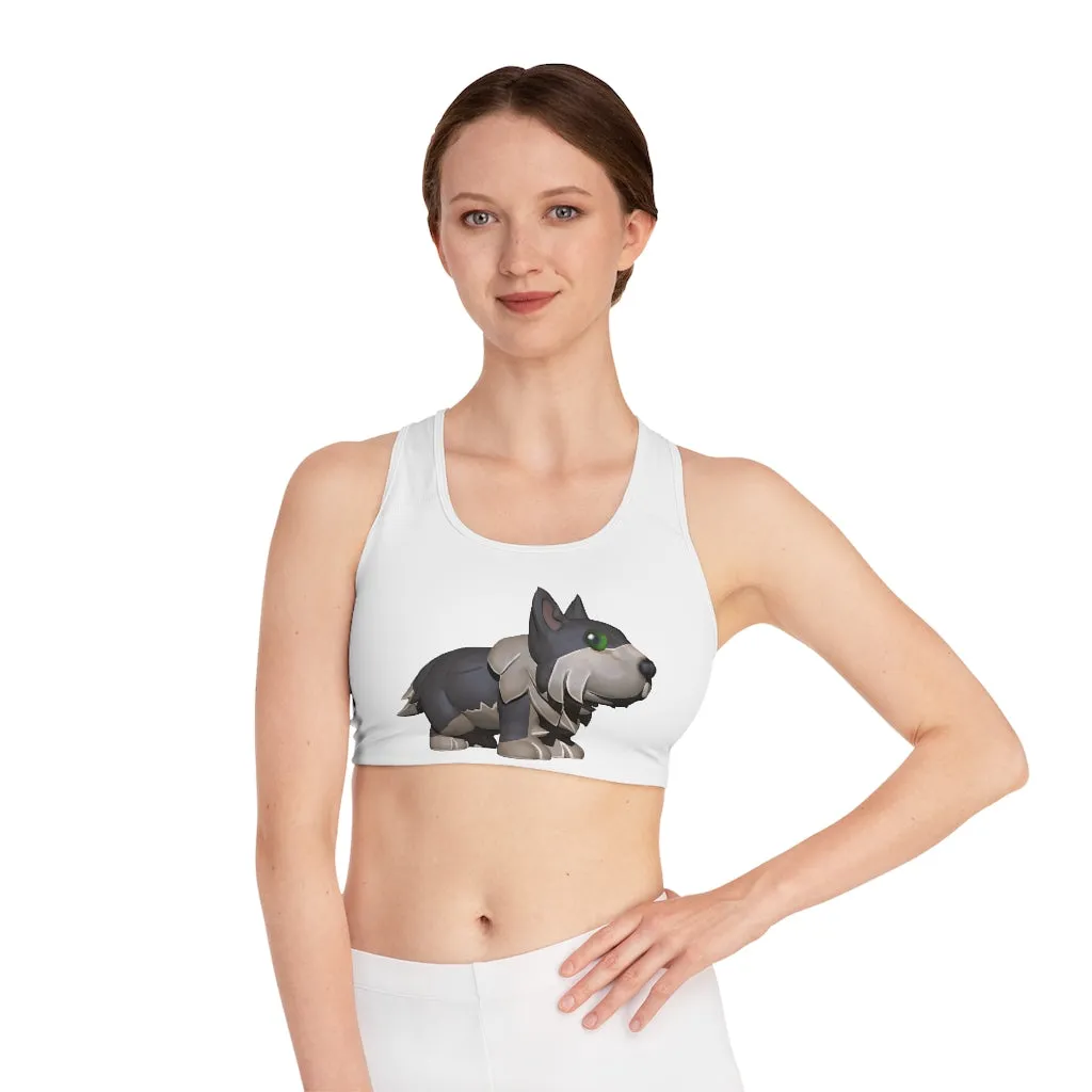 Grey Dog Sports Bra (AOP)