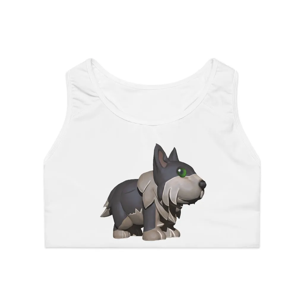 Grey Dog Sports Bra (AOP)