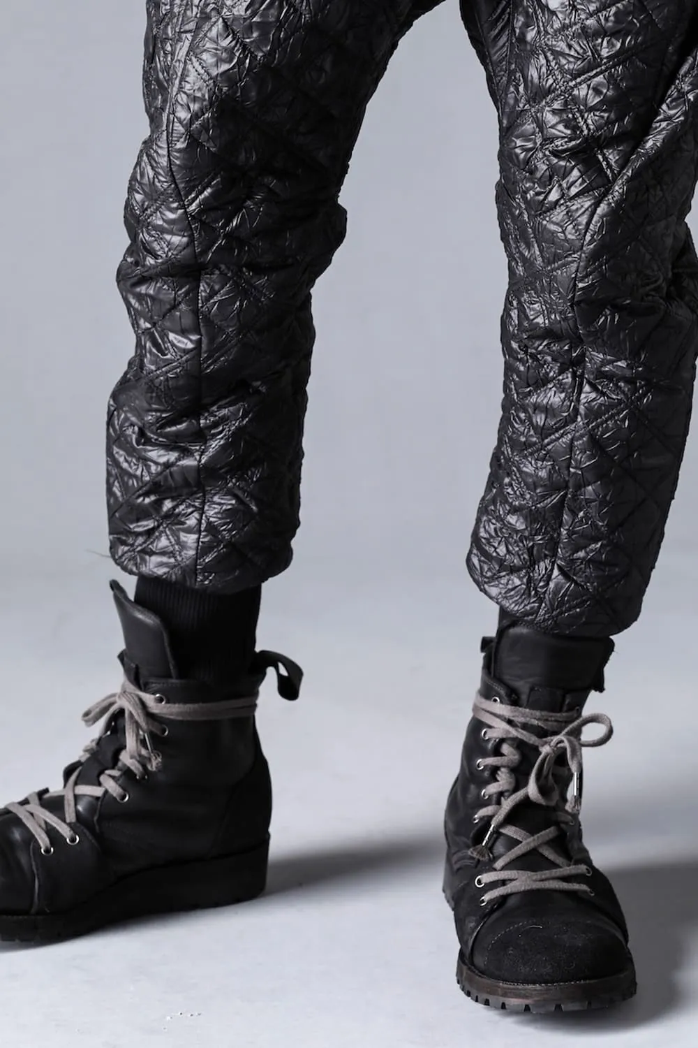Hose Leather Lace Up Sneaker Boots  Khaki
