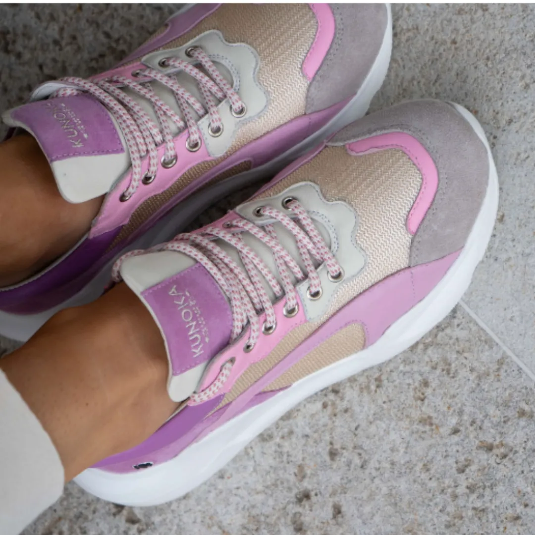 IZZI platform sneaker - Bubblegum