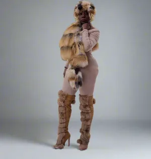 Knee High Fur Boots