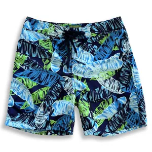 La Palma Eco-Beachwear Surf Botanical Print 17" Boardshorts