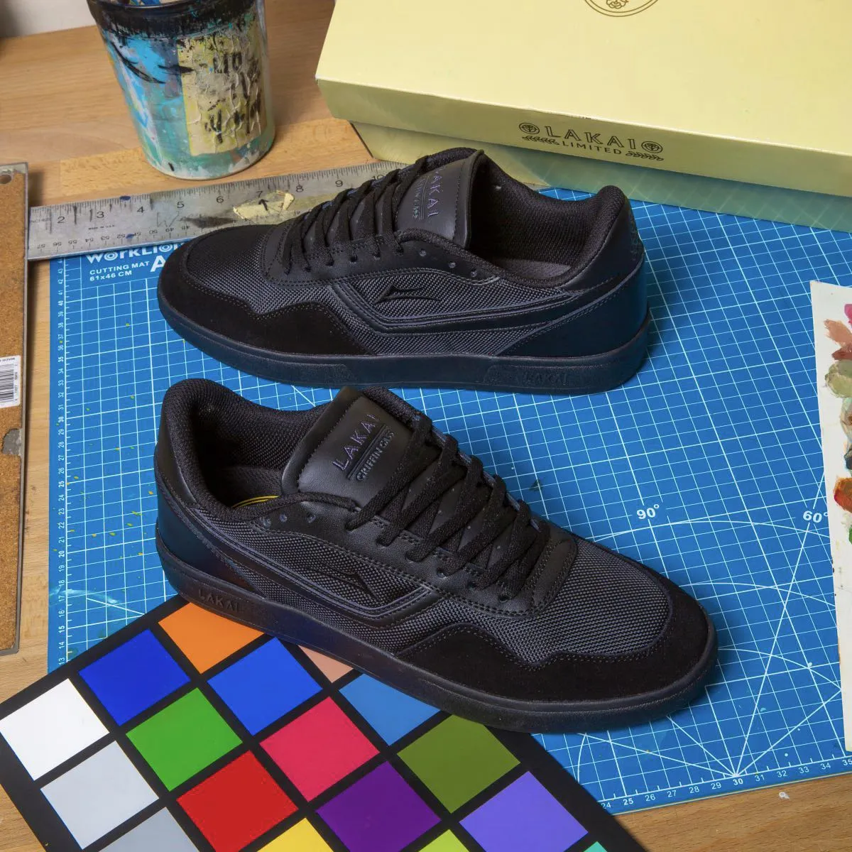 LAKAI TERRACE BLACK/BLACK SUEDE