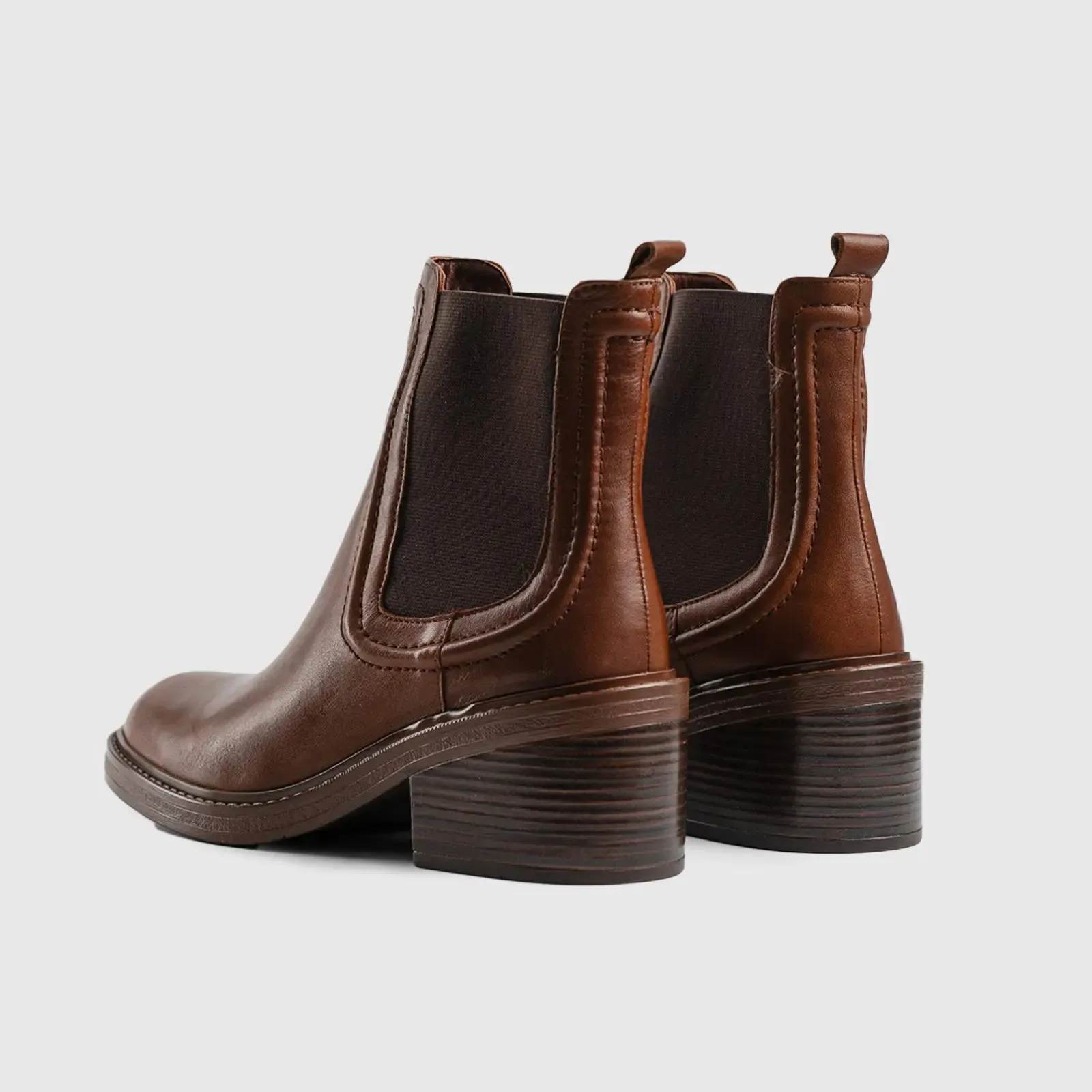 Leather Ankle Boots 11529