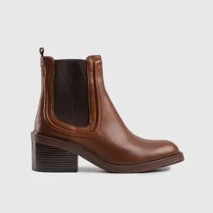 Leather Ankle Boots 11529