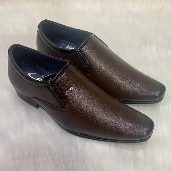 Lego Pointed Black Men's Formal Shoes