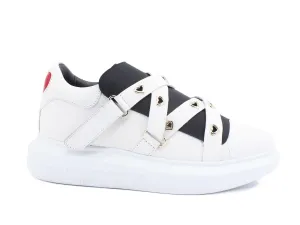 LOVE MOSCHINO Sneaker Platform Cinturini Bianco JA15484G0BJA0100