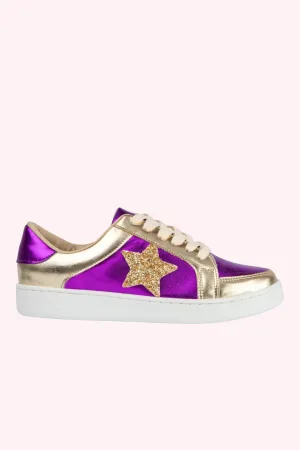 Maker's: Miel M3 Mardi Gras Sneakers - Purple