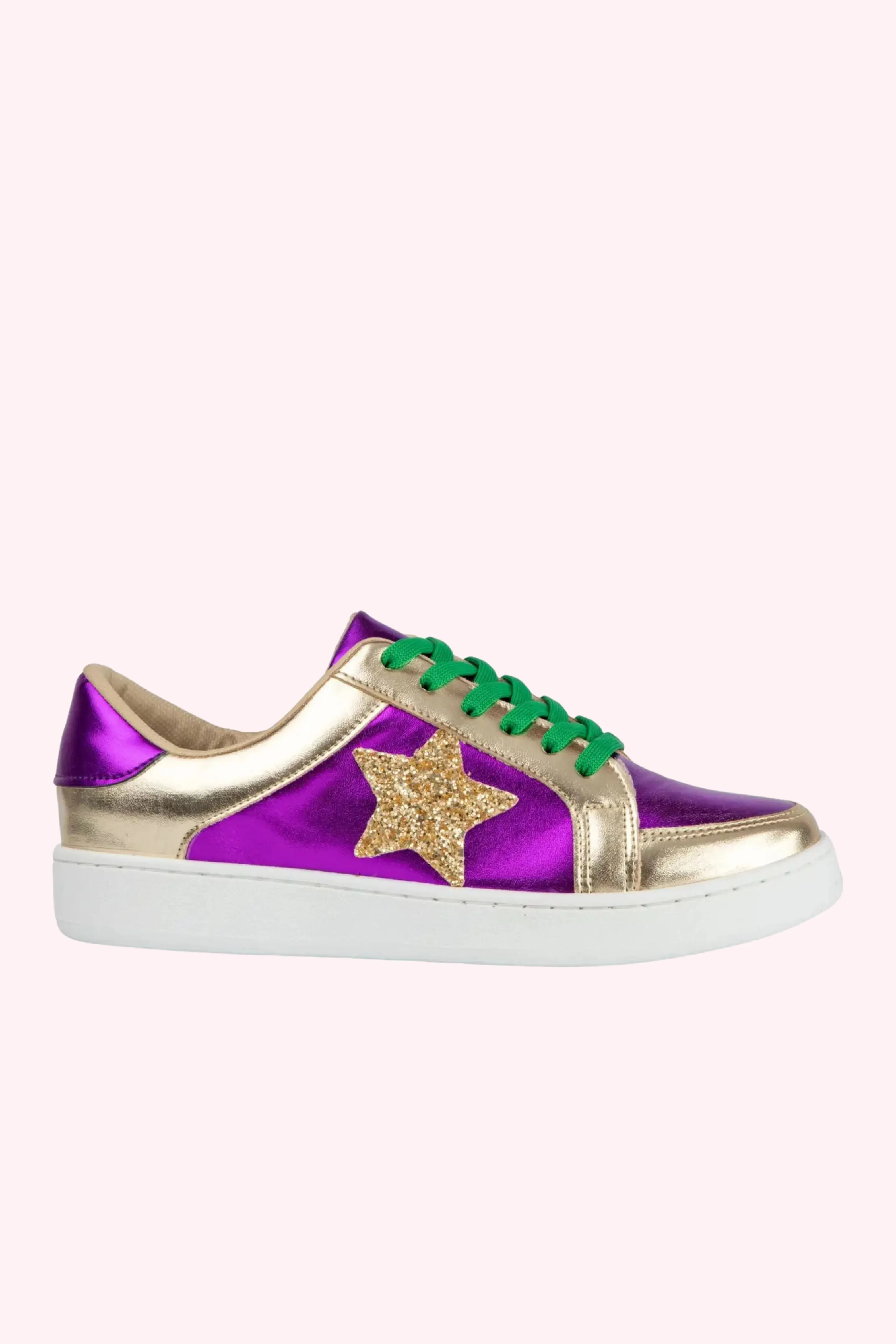 Maker's: Miel M3 Mardi Gras Sneakers - Purple