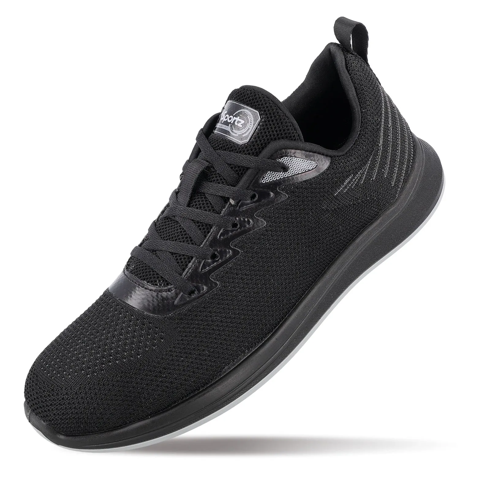Men's Daily Wear Non Marking Sports Shoe  - WS6091 Black