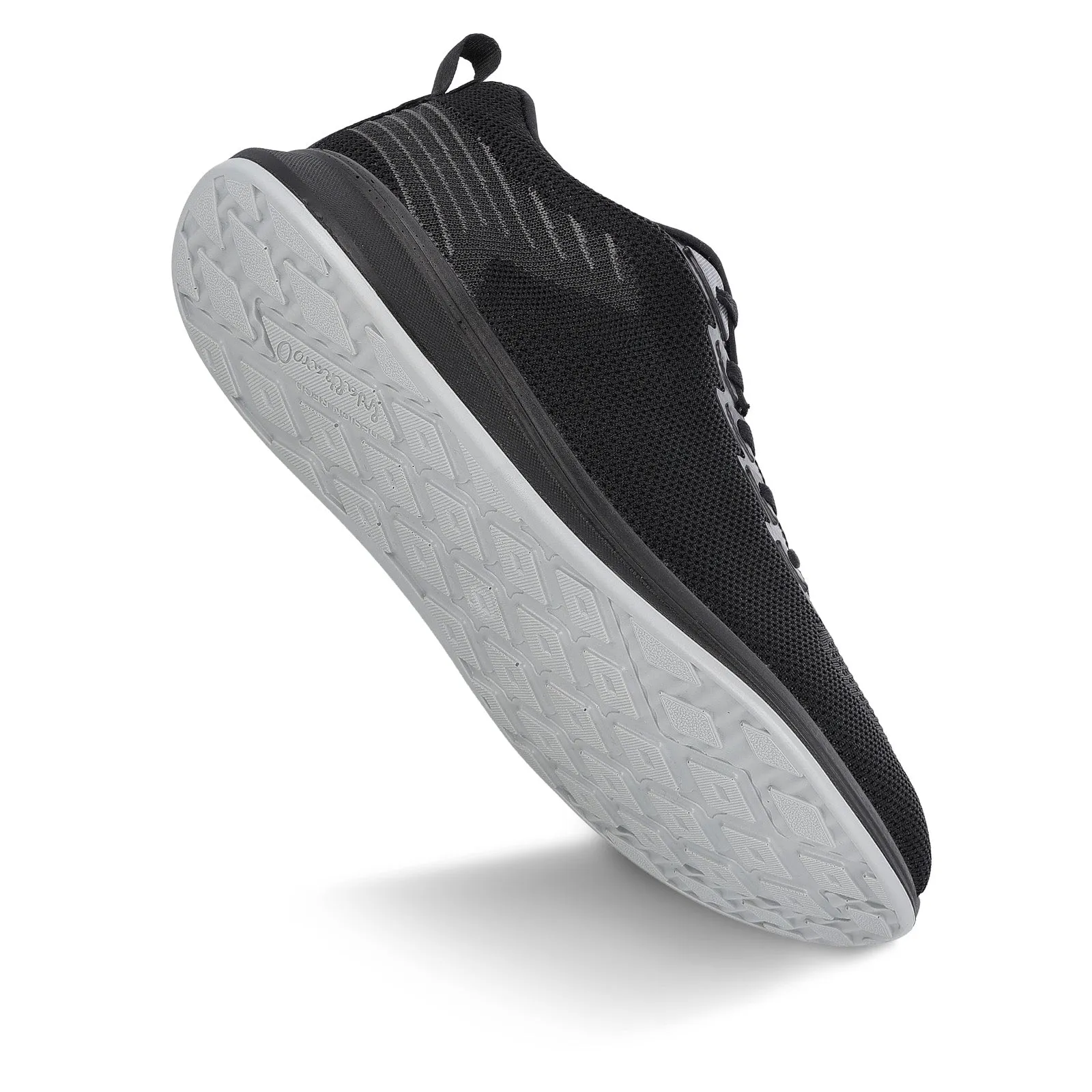 Men's Daily Wear Non Marking Sports Shoe  - WS6091 Black