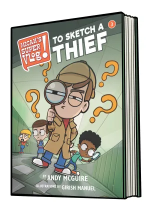 Micah's Super Vlog: To Sketch a Thief