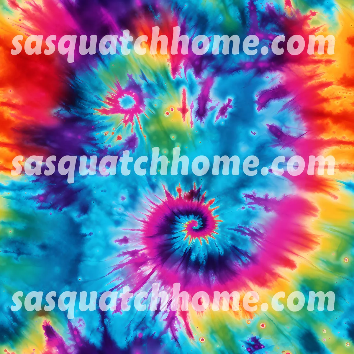 Misc Tie-Dye Designs Women's Martin Short Boots. Set 2 of 2
