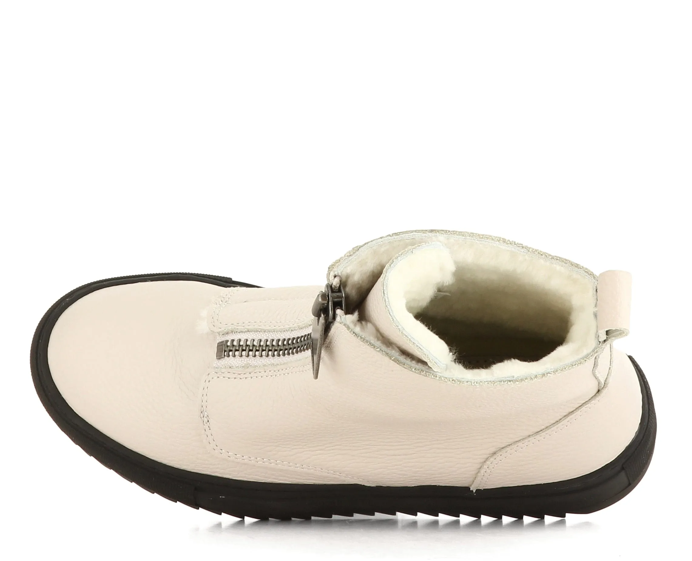 Molly sneaker med fór | Offwhite