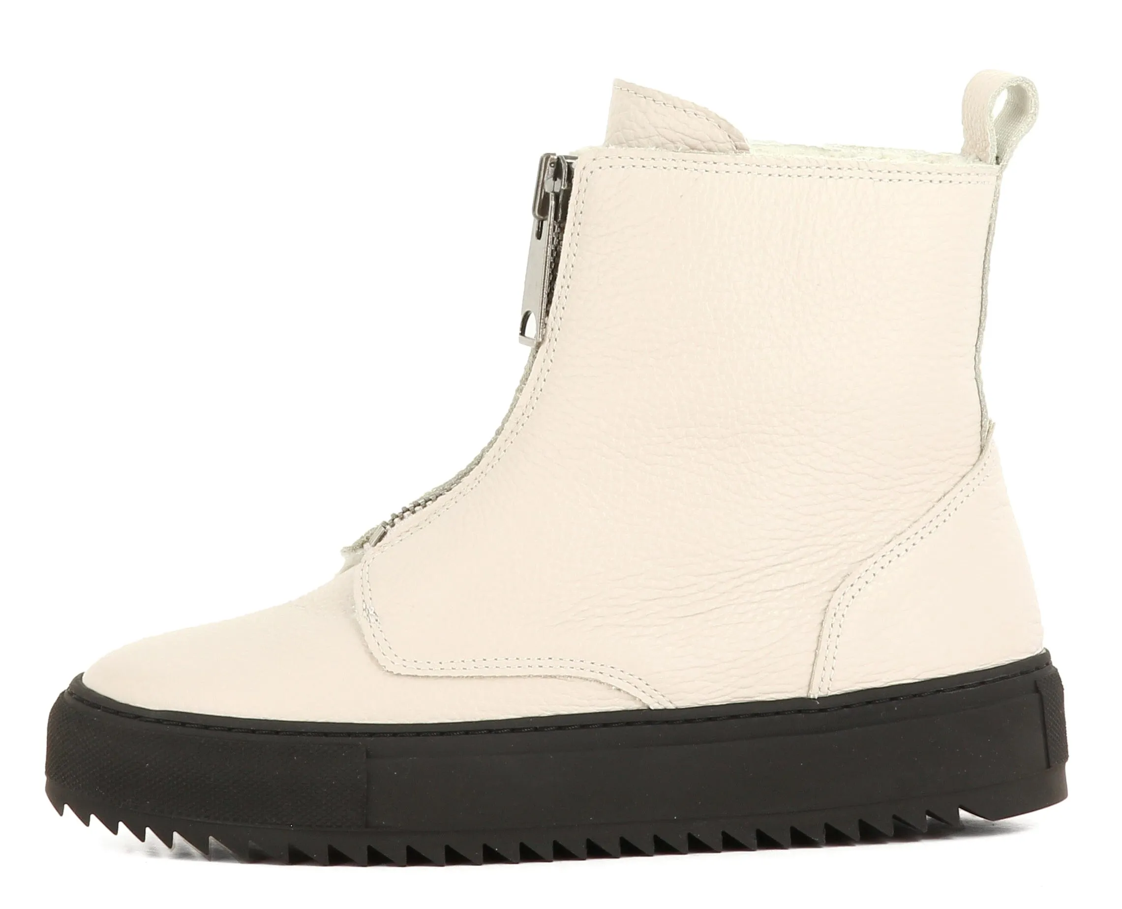 Molly sneaker med fór | Offwhite