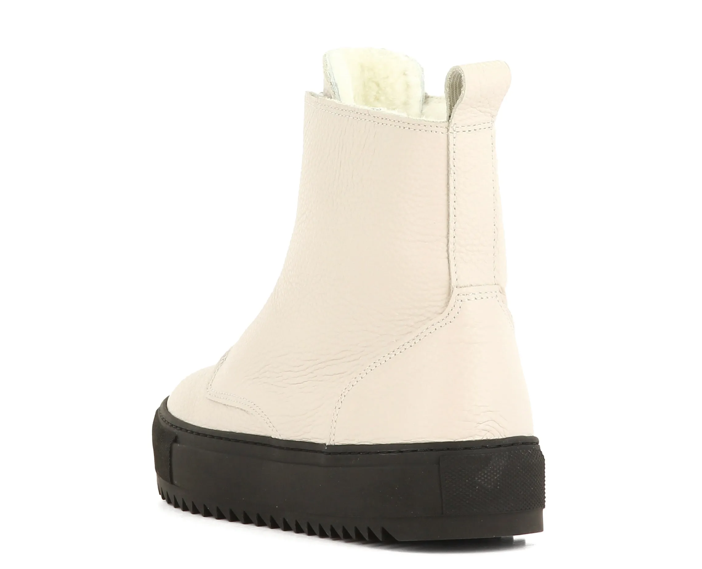Molly sneaker med fór | Offwhite