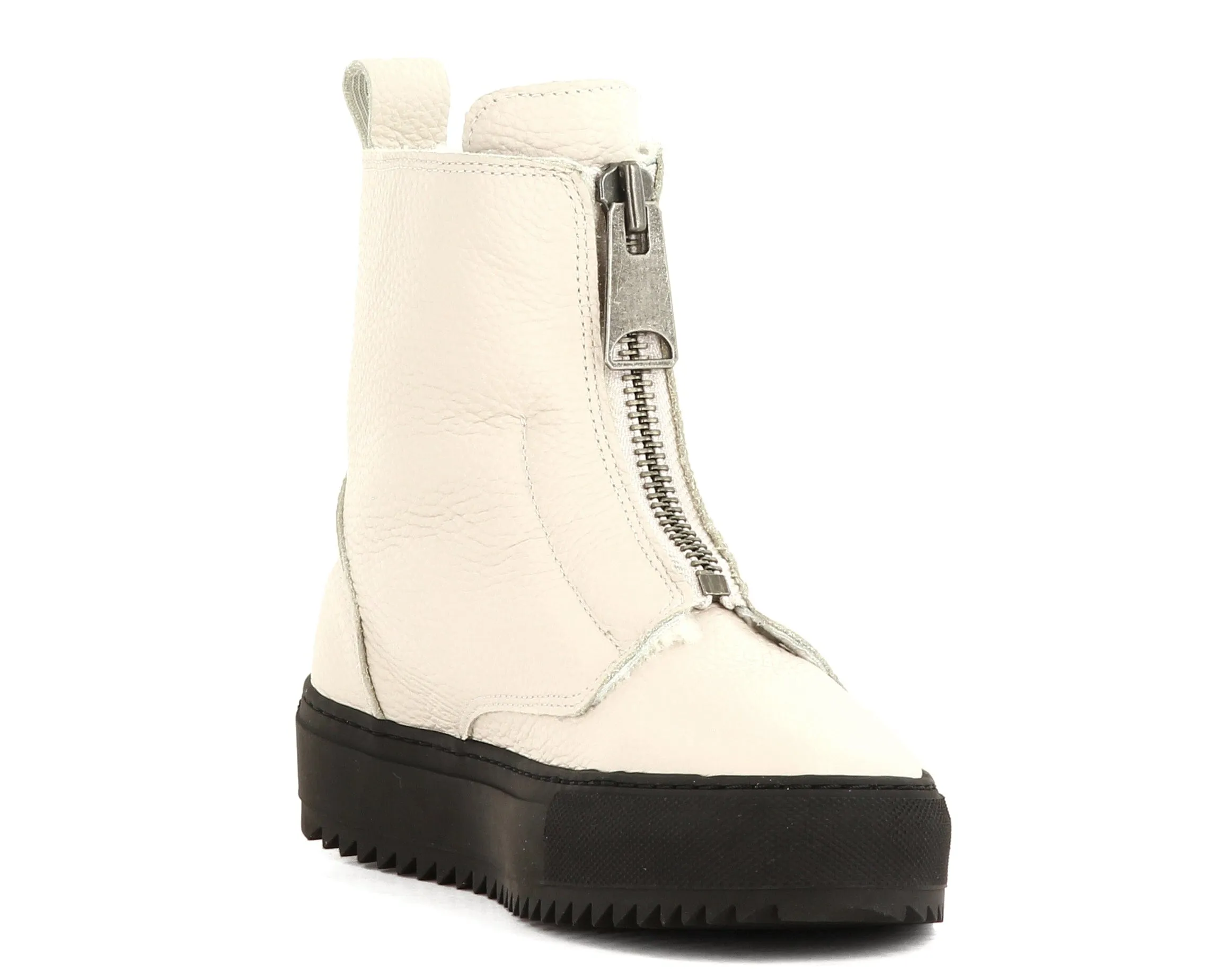Molly sneaker med fór | Offwhite