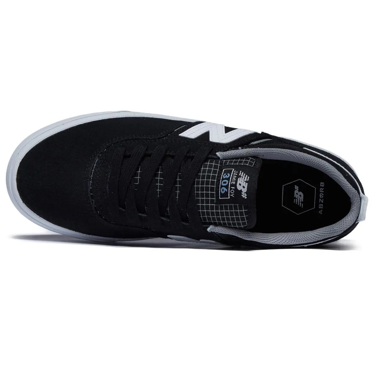 New Balance 306 Foy Shoes - Black/White Suede