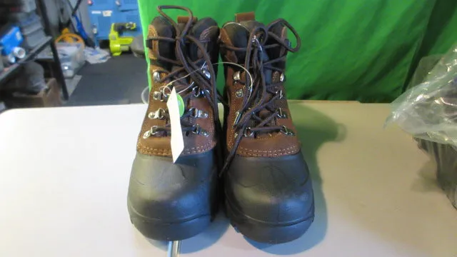 New WFS Men's Icelander Boots Brown Size 7