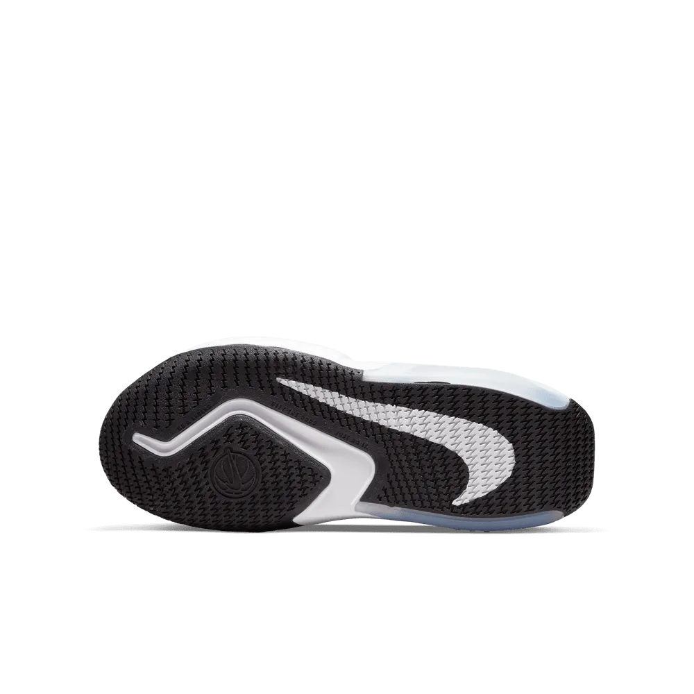 Nike Air Zoom Crossover Older Kids' Basketball Shoes 'White/Black/Gold'