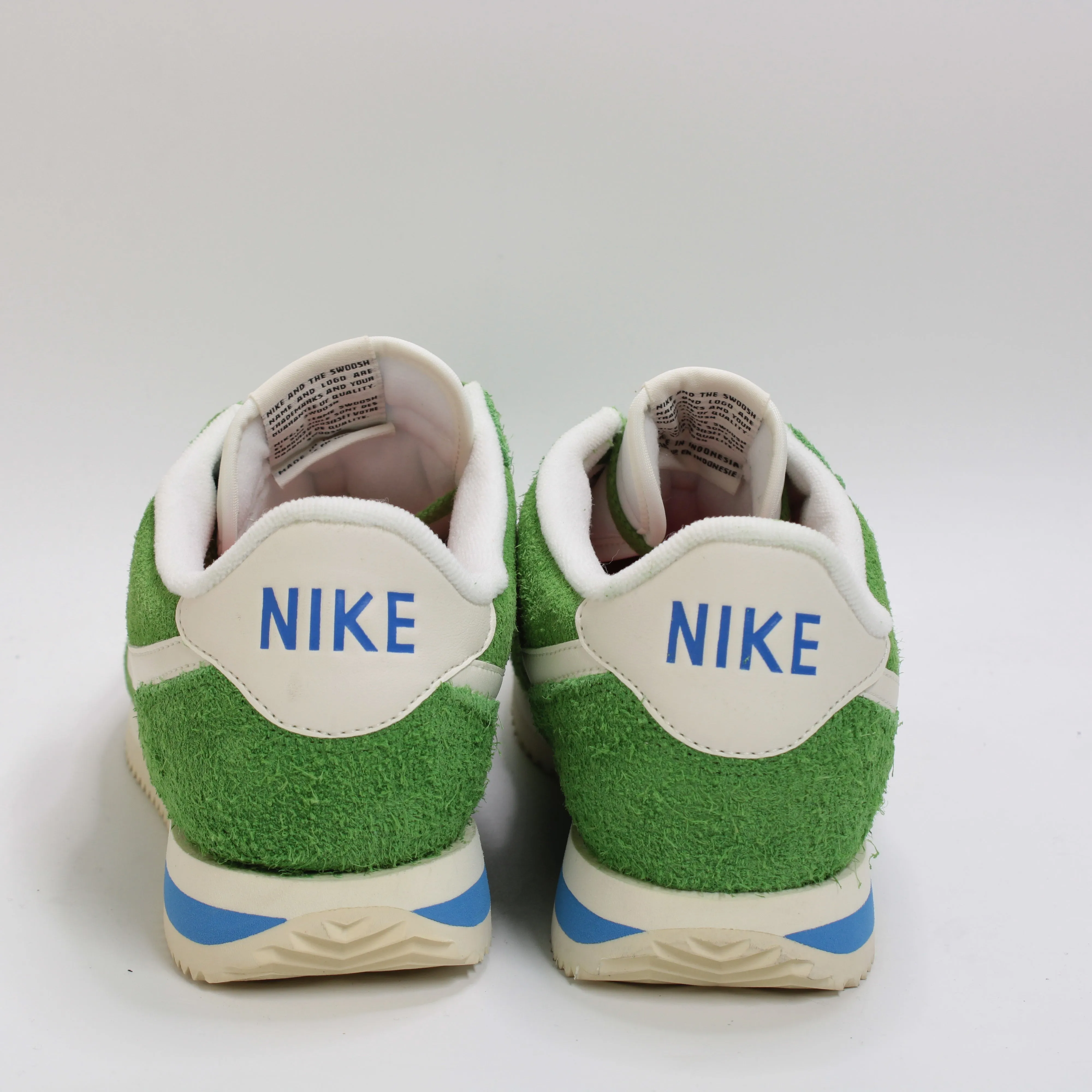 Nike Cortez Trainers Chlorophyll Sail Light Photo Blue Coconut Milk