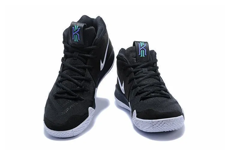 Nike Kyrie 4 Black White Men Basketball Shoes !!! CYBER MONDAY SALE !!!