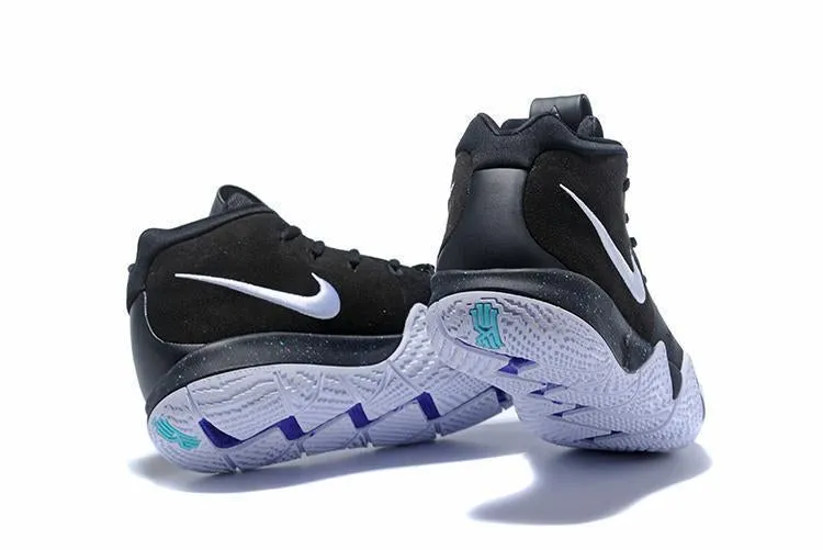 Nike Kyrie 4 Black White Men Basketball Shoes !!! CYBER MONDAY SALE !!!