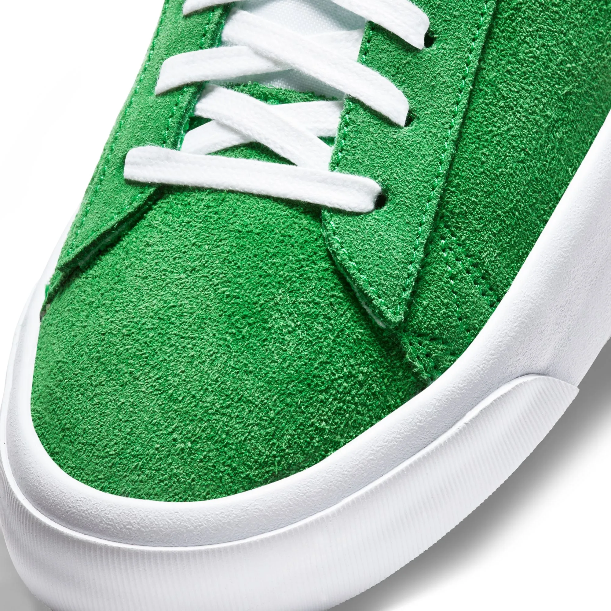 Nike SB Blazer Low Pro GT Skateboard Shoe - Lucky Green/University Gold-Black-White