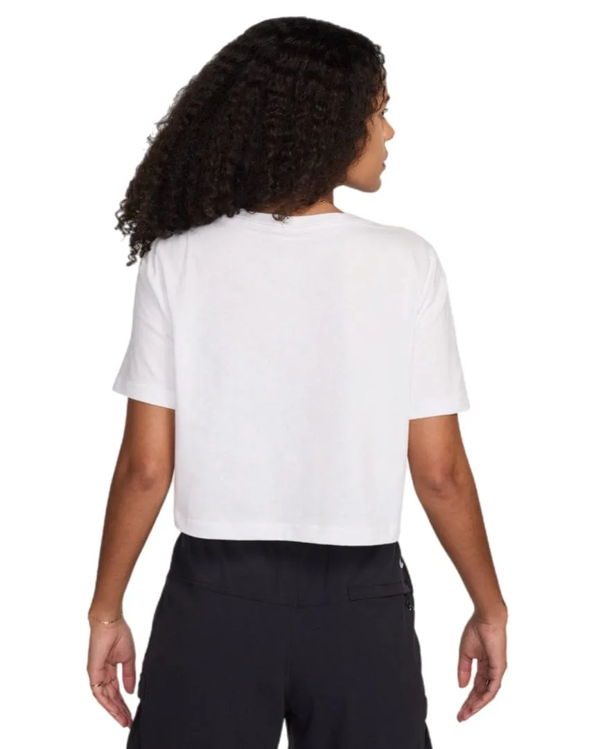 Nike SB Crop Tee X Sky Brown - White