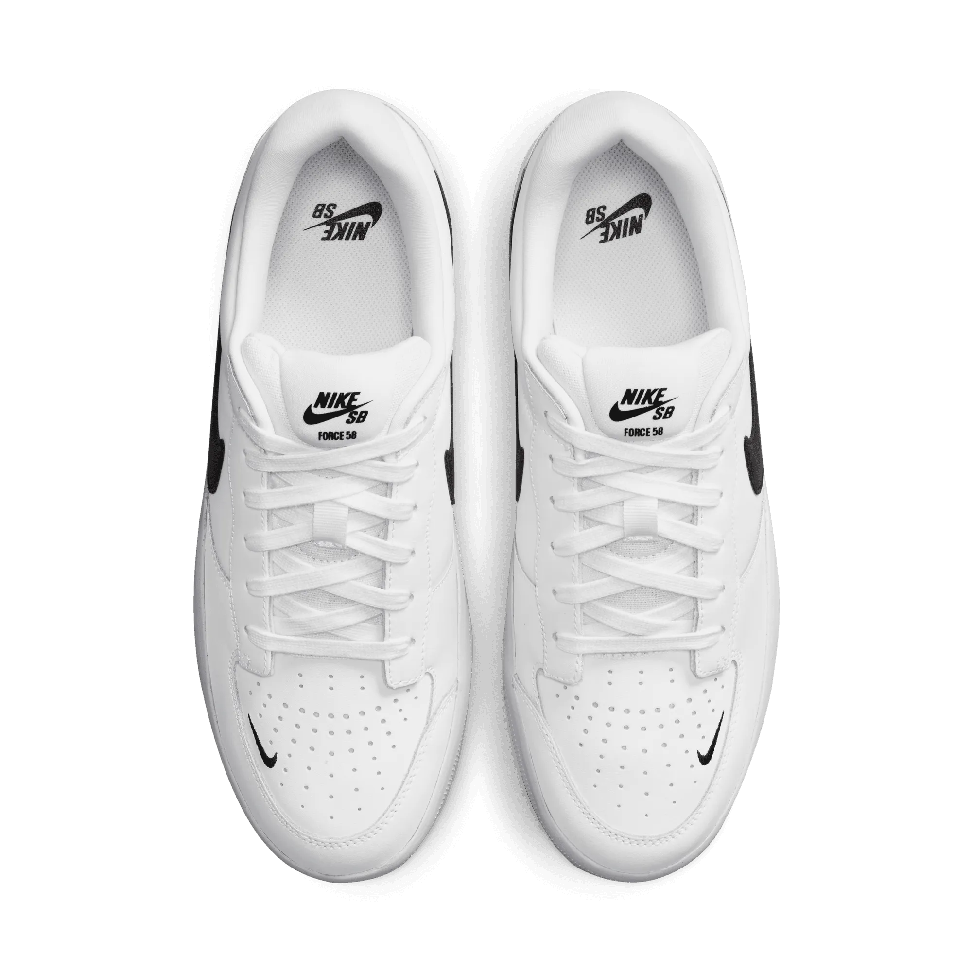 Nike SB Force 58 Premium - White/Black/White