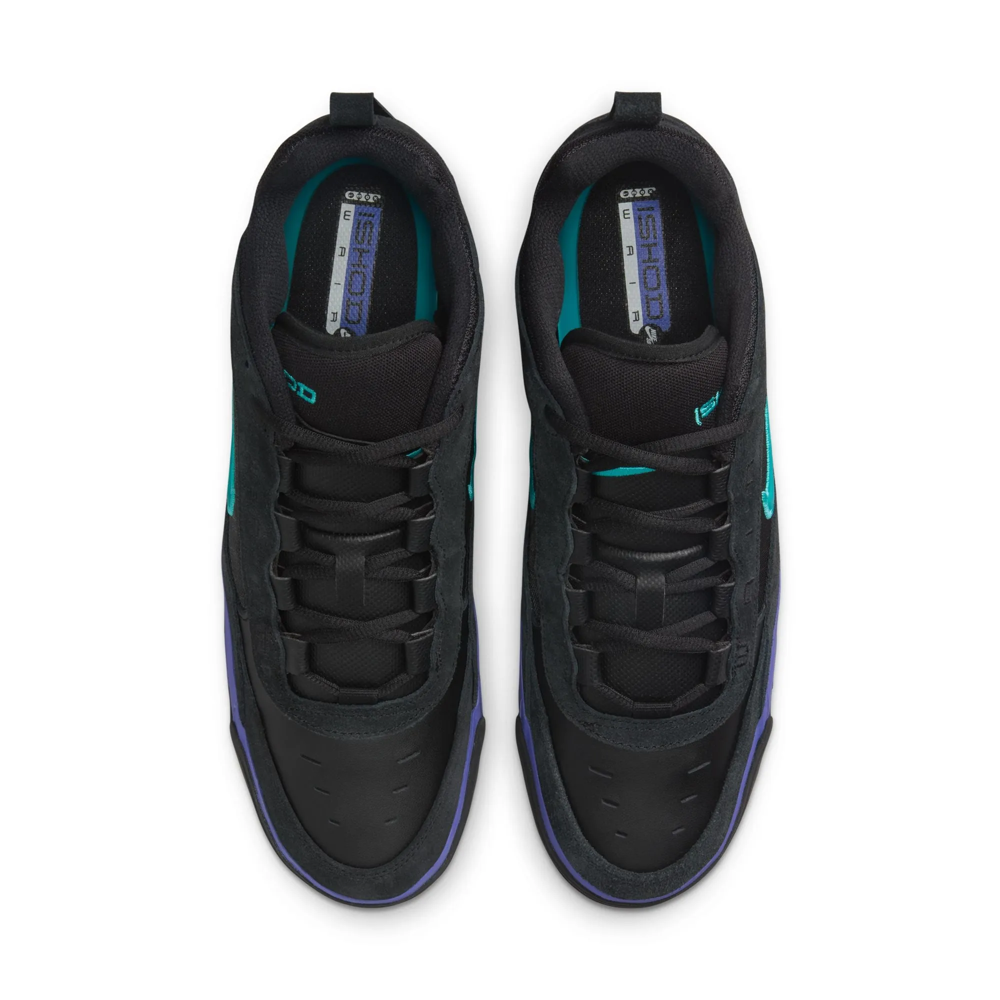 NIKE SB ISHOD 2 AIR MAX BLACK / DUSTY CACTUS-BLACK-PERSIAN VIOLET