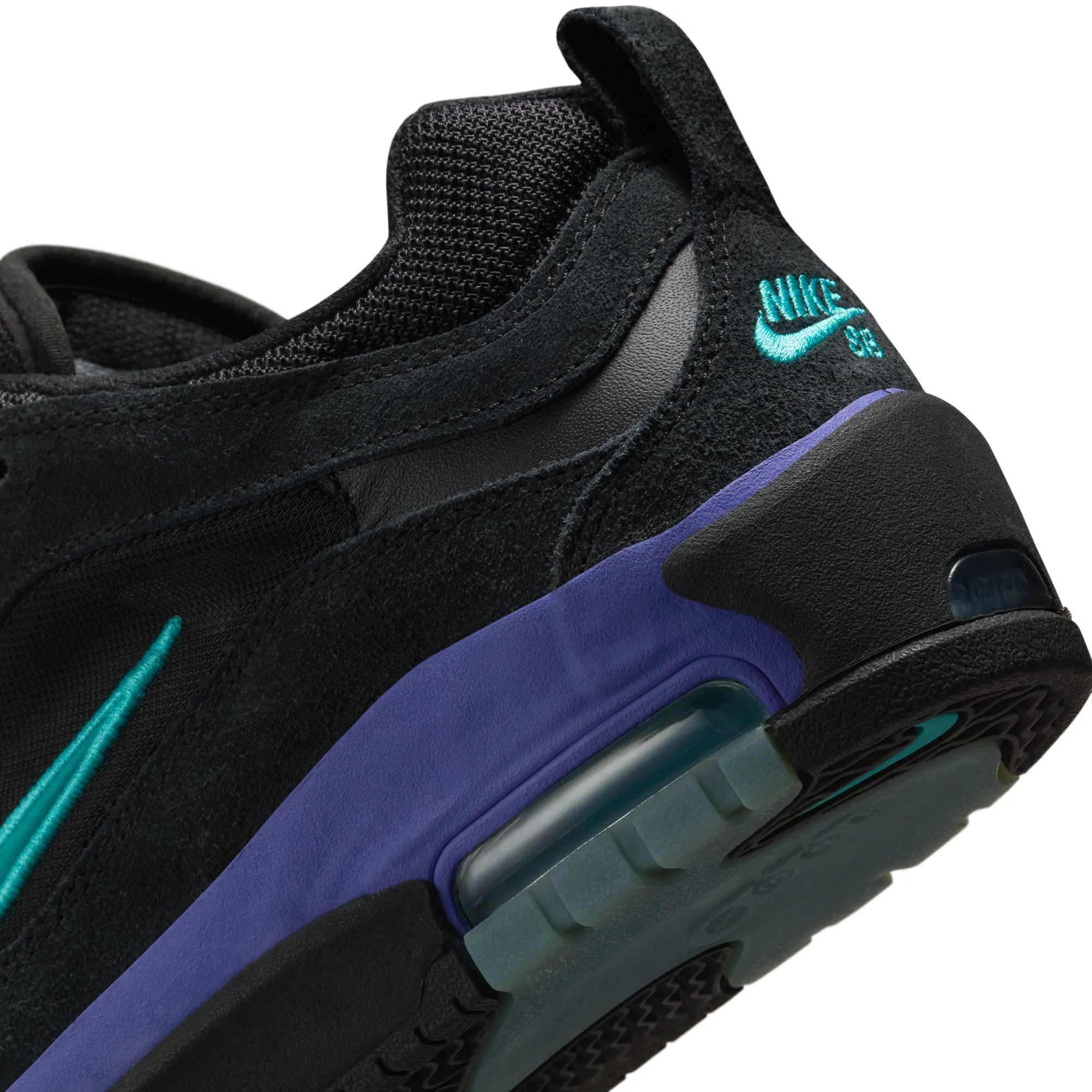 NIKE SB ISHOD 2 AIR MAX BLACK / DUSTY CACTUS-BLACK-PERSIAN VIOLET