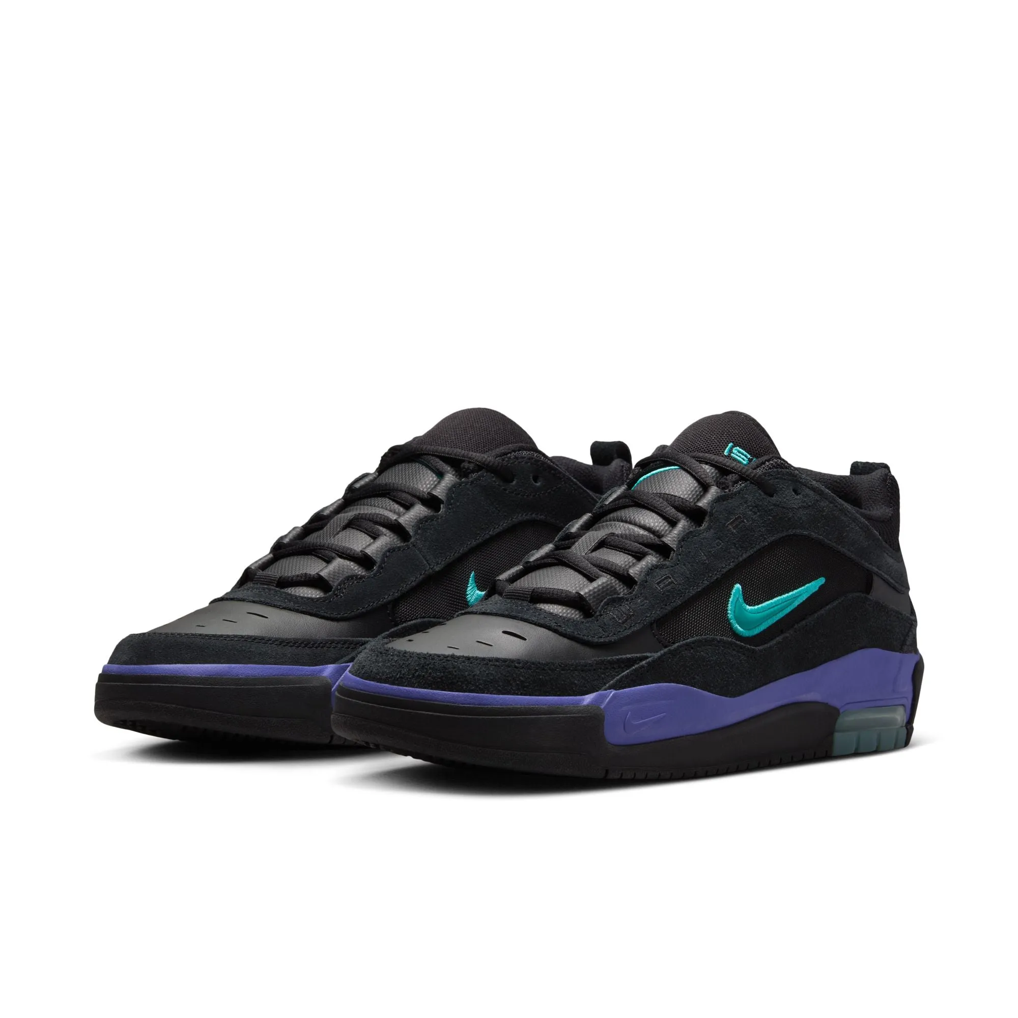 NIKE SB ISHOD 2 AIR MAX BLACK / DUSTY CACTUS-BLACK-PERSIAN VIOLET