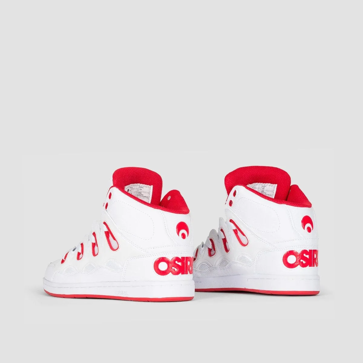 Osiris D3H Shoes - White/Red/White - Kids