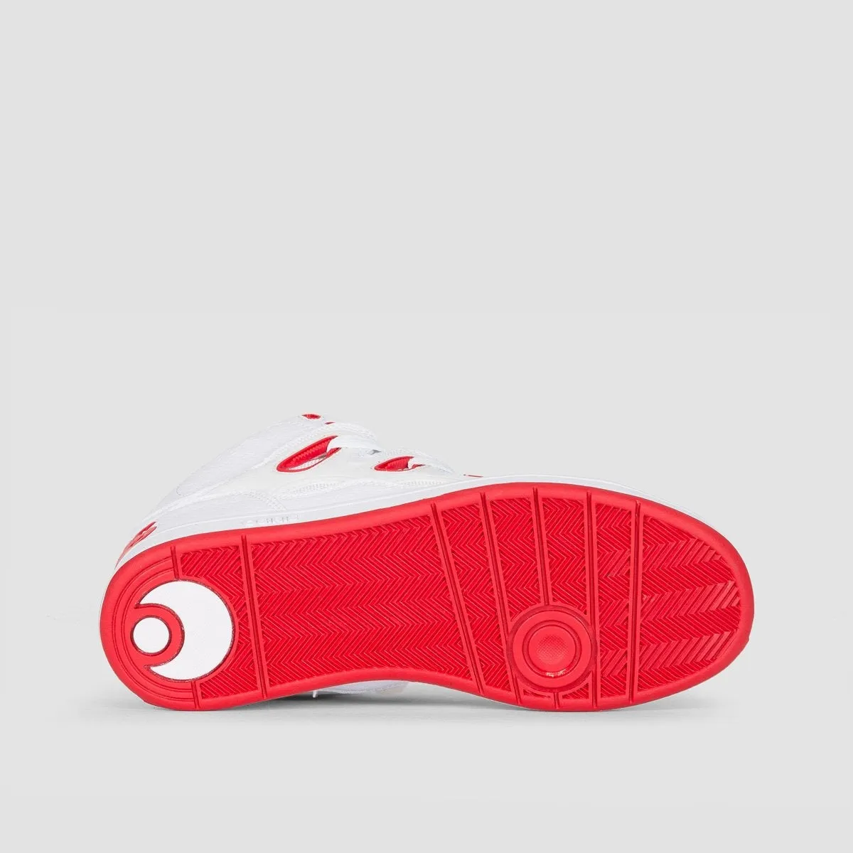 Osiris D3H Shoes - White/Red/White - Kids