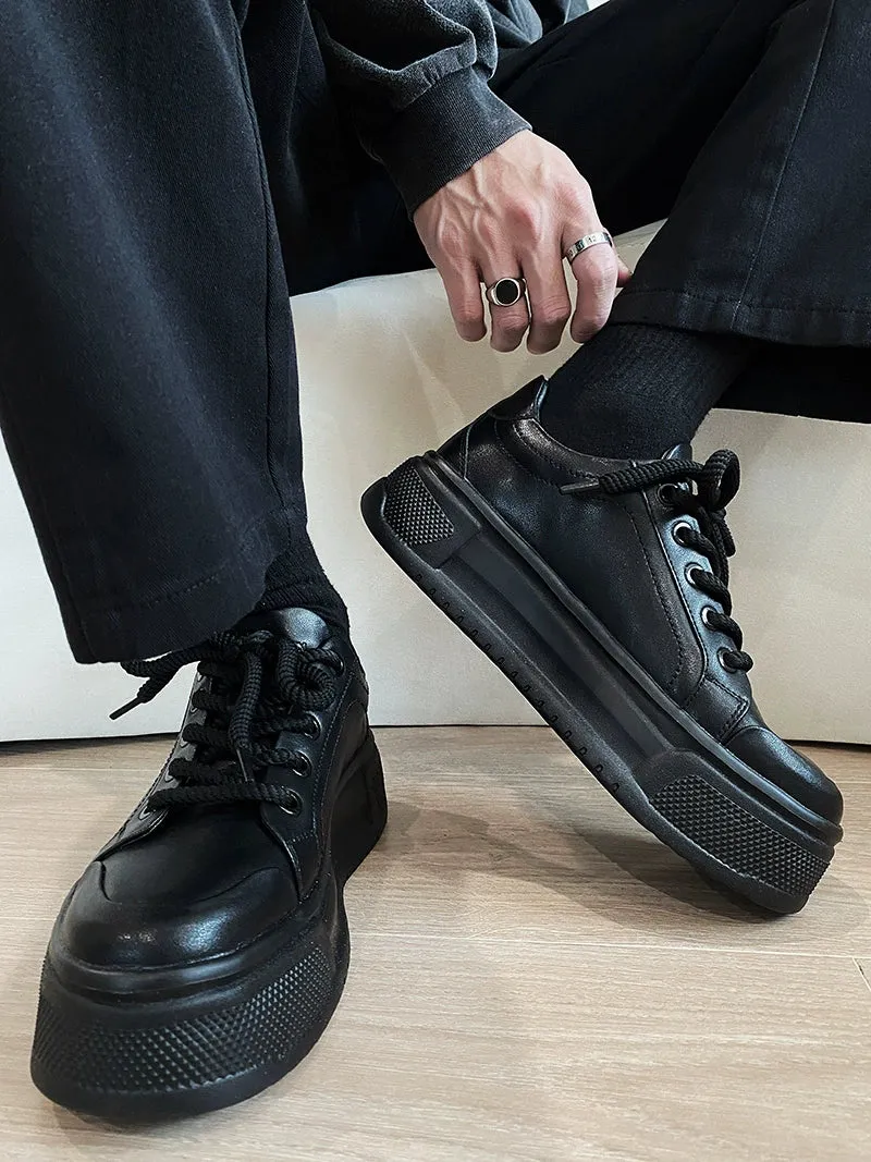 Platform Casual Sneakers with Height Increase