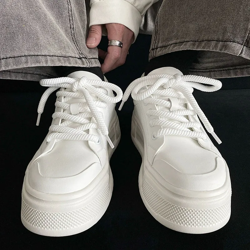Platform Casual Sneakers with Height Increase