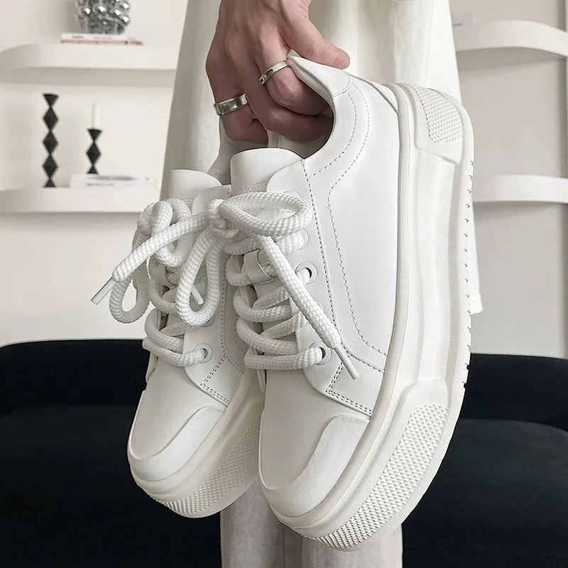 Platform Casual Sneakers with Height Increase