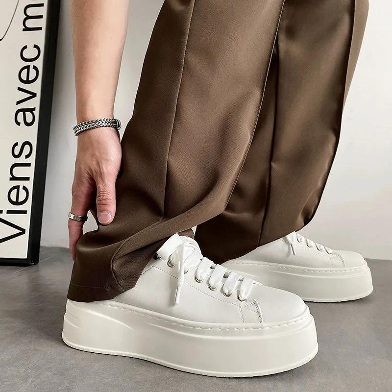 Platform Casual Sneakers with Height Increase