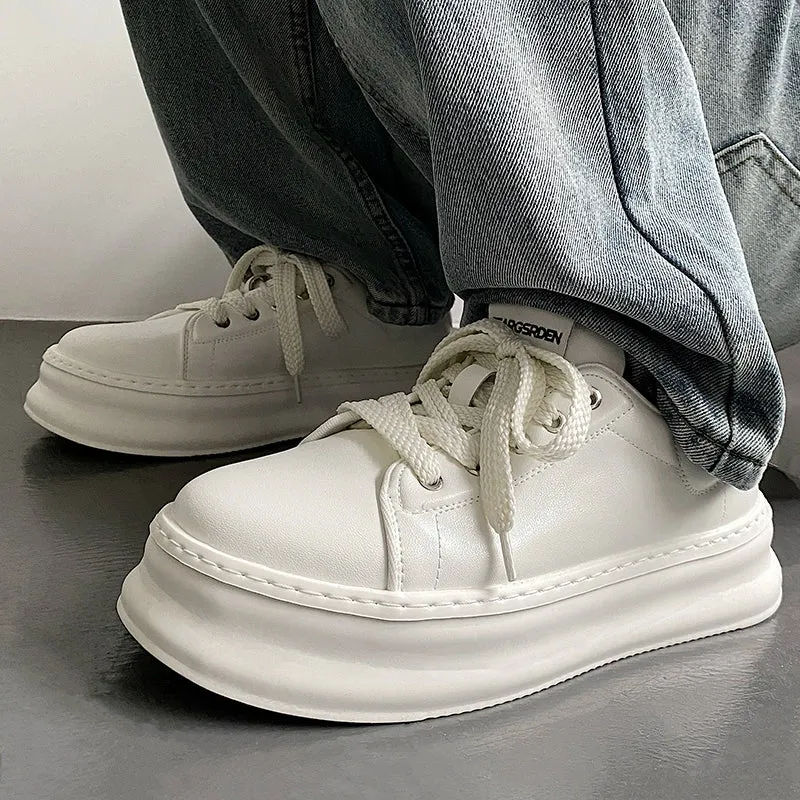 Platform Casual Sneakers with Height Increase