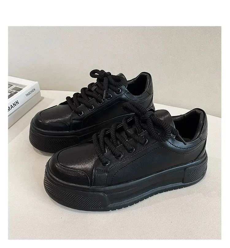 Platform Casual Sneakers with Height Increase