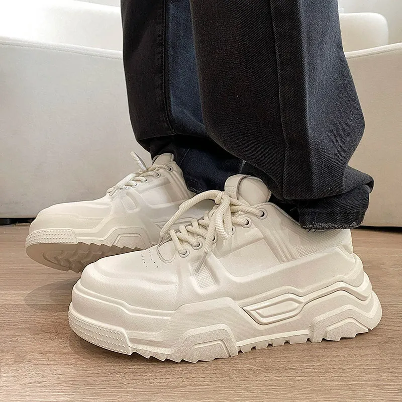 Platform Casual Sneakers with Height Increase