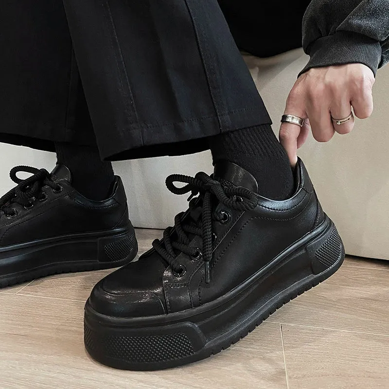 Platform Casual Sneakers with Height Increase