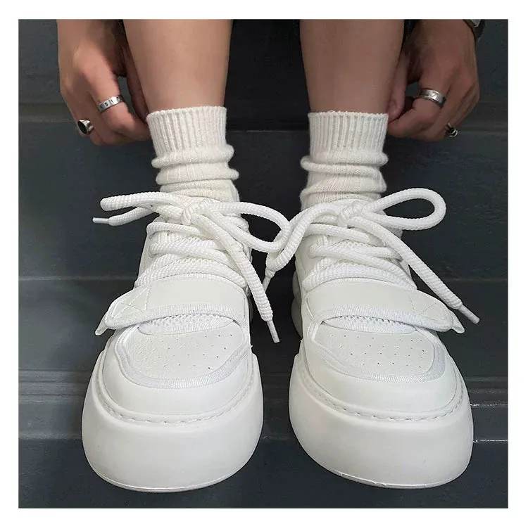 Platform Casual Sneakers with Height Increase