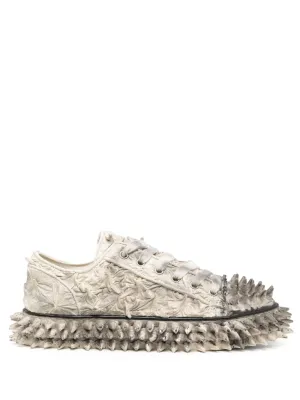 Porcupine Lace Up Sneakers